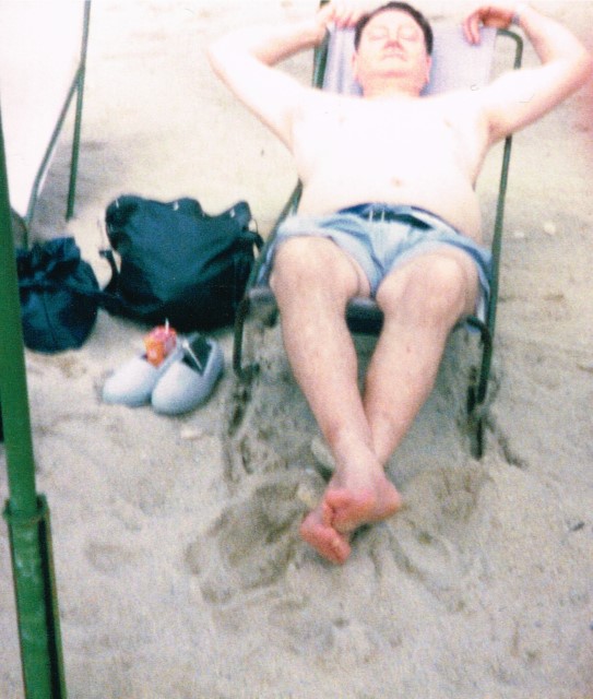 Dad Sunbathing 001
