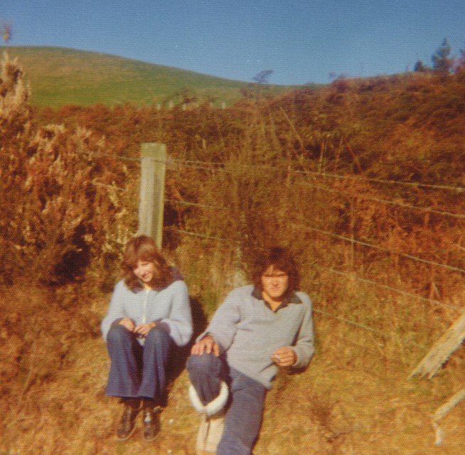 Gavin Johnson And Jackie August 1977
