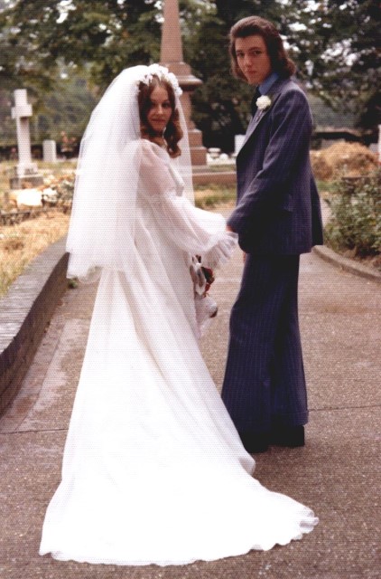 Steve And Barb Wedding Pose

