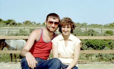 Barb And Steve On Holiday Mablethorpe
