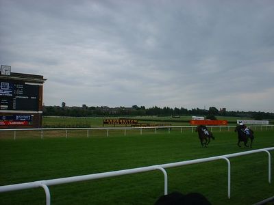 A day at Leicester races with Thom - Ron and Steve
