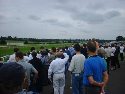A day at the races with Thom - Ron and Steve

