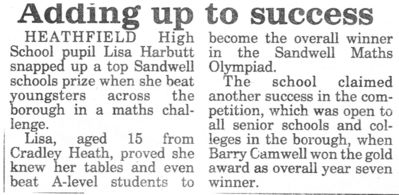 Lisa Adding Up To Success
