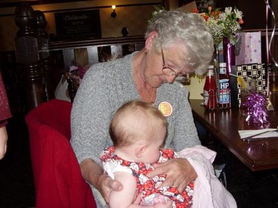 Neame and Pearl at Aunty Pearls 80th Birthday Black Horse Illey 02 09 2012
