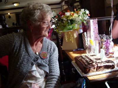 Pearl at  Aunty Pearls 80th Birthday Black Horse Illey 02 09 2012
