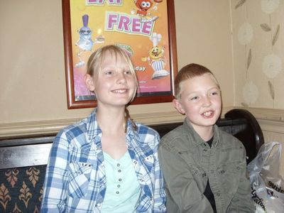 Pearls Grand Chrildren at Aunty Pearls 80th Birthday Black Horse Illey 02 09 2012
