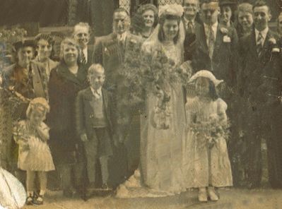 Uncle Bill and Gladys wedding 011
