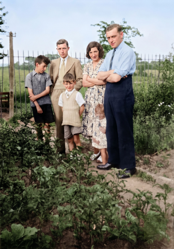 Albert Poole Junior and Family
