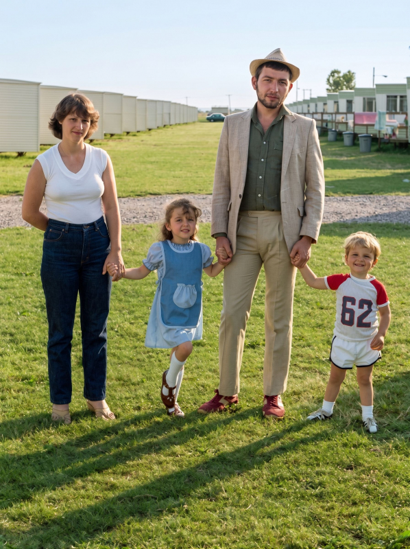 Barbara  - Steve - Lee and Lisa Harbutt - Mabelthorpe
