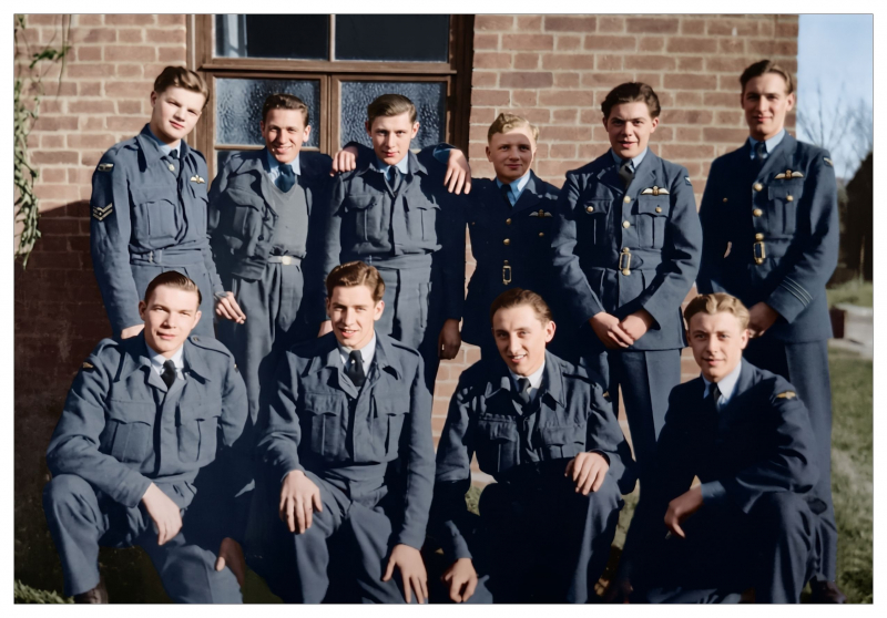 Clarry Green in RAF
