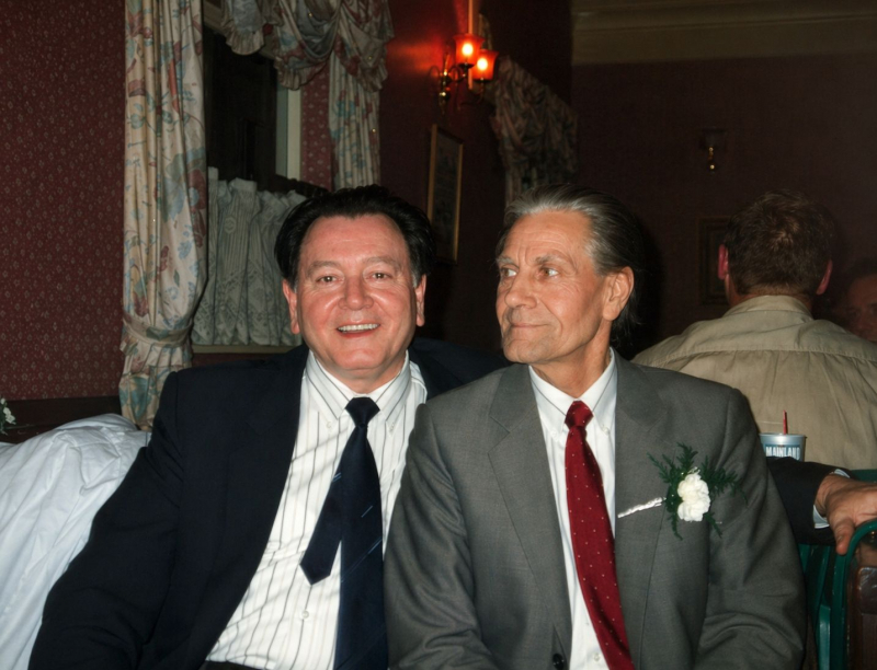 Dad and Uncle Ron - Steves 50th - Old Hill
