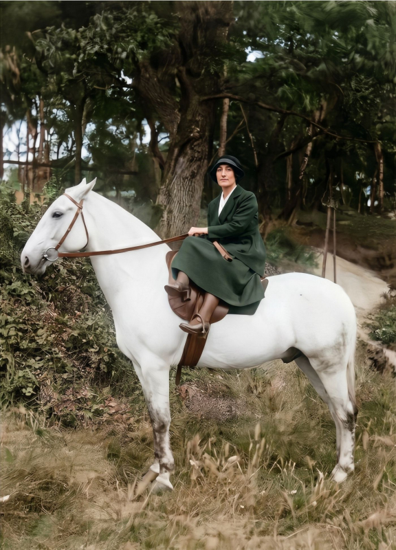 Edith Selina Malcolm - Side Saddle
