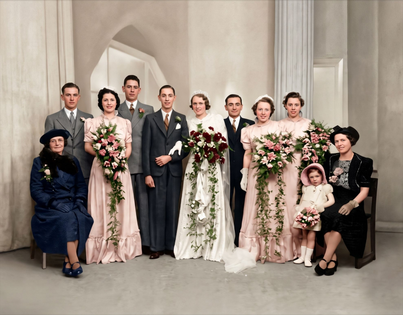 Ernest Hobday Violet Cresswell Marriage
