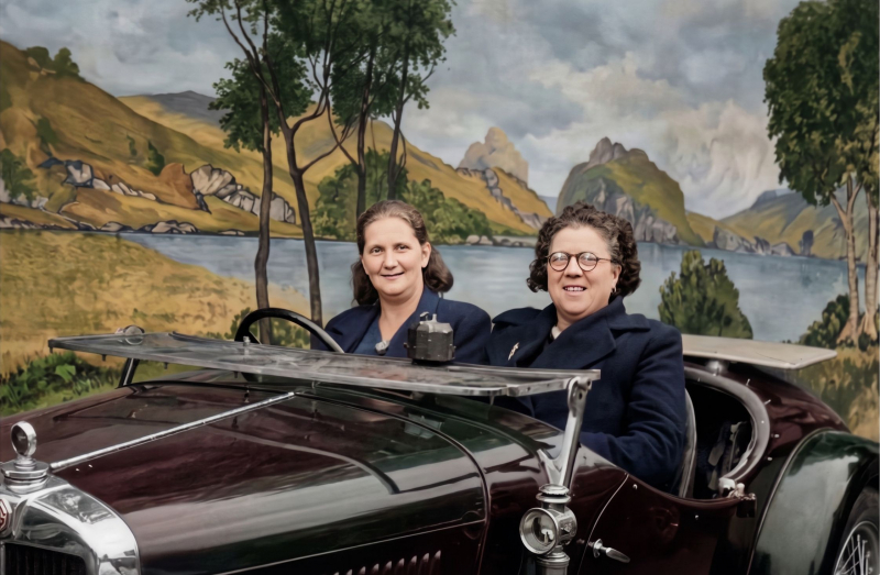 Ethel Dorothy Adams nee Green and One Other - Blackpool
