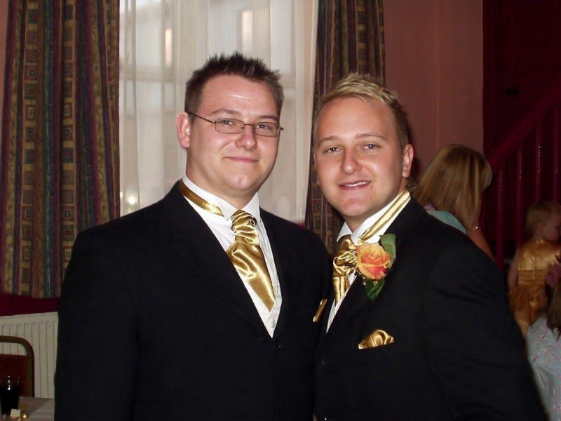 Gavin and Adam - Adam and Georginas Wedding - Reception - 2005
