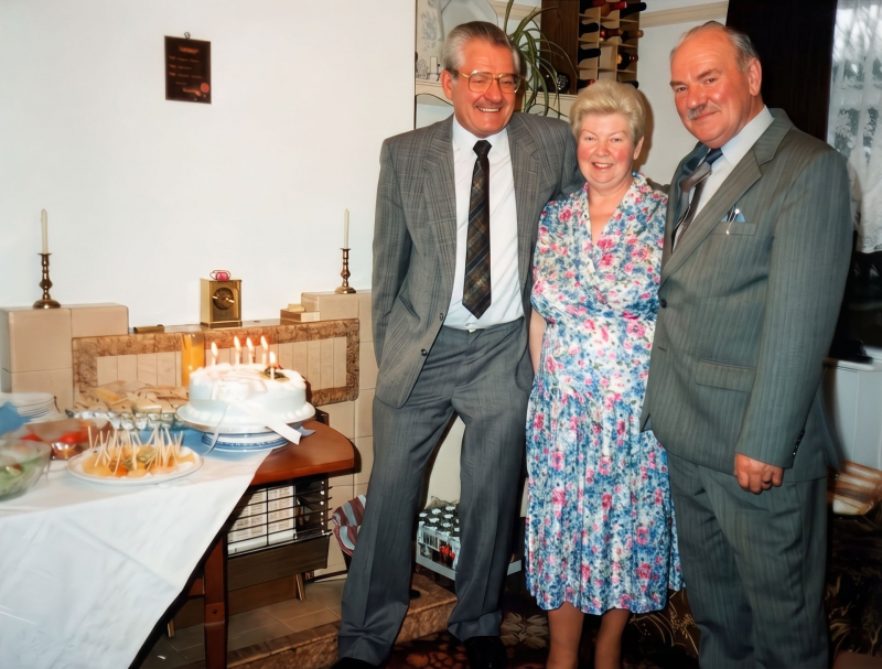 George - Dolly and Raymond Johnson
