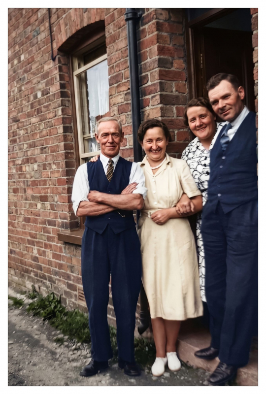 George Locke - Unknown - Eliza Hill - James Hill 1
