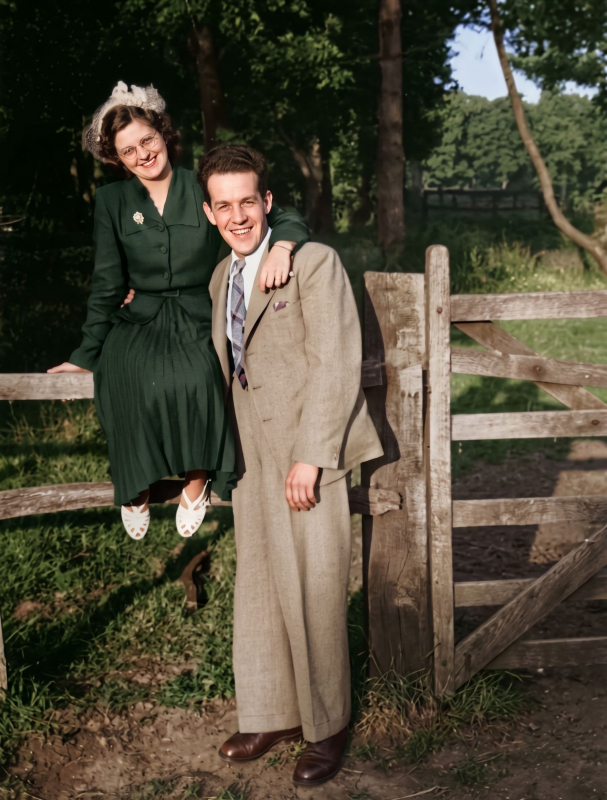Iris and Jack Brookes
