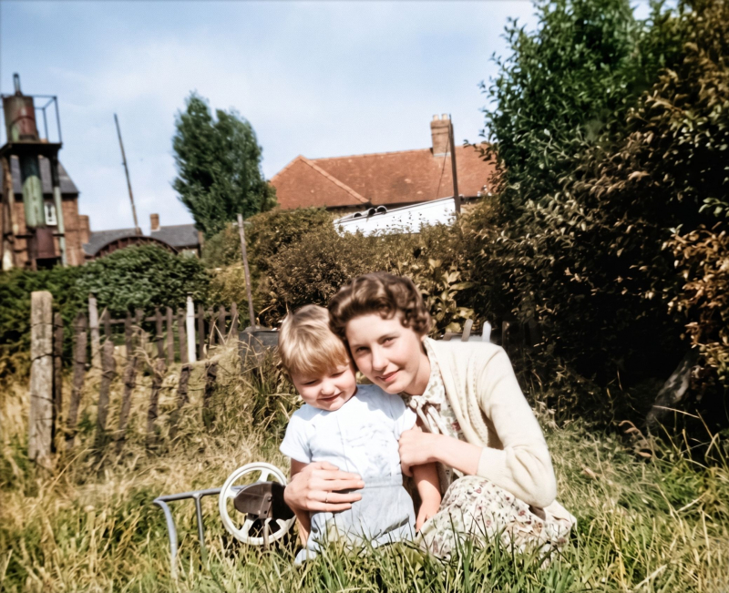 Janet Weaver and Steve Harbutt - Rear of 55 Macmillan Road - Rowley Village
