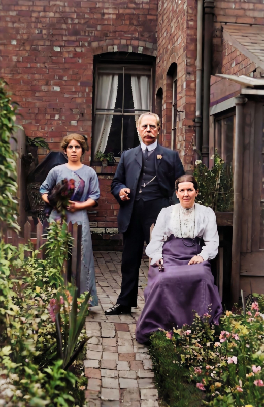 John Harry Bonehill and Louisa Horton Sitting

