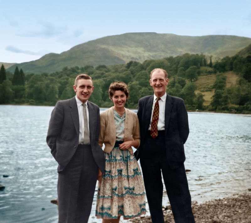 John Walker - Janet Adams - Les Adams
