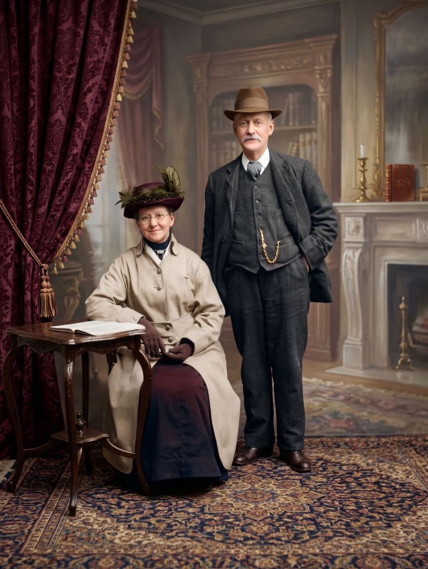 Joseph Earnest Hill & Mary Hannah Hill (nee Morse) 1
