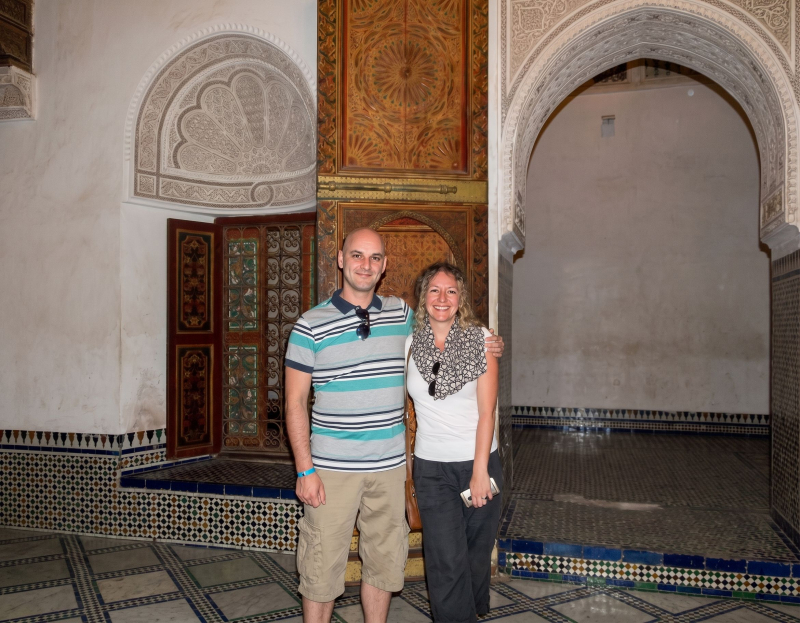 Lee and Lisa - Marrakech - 2015
