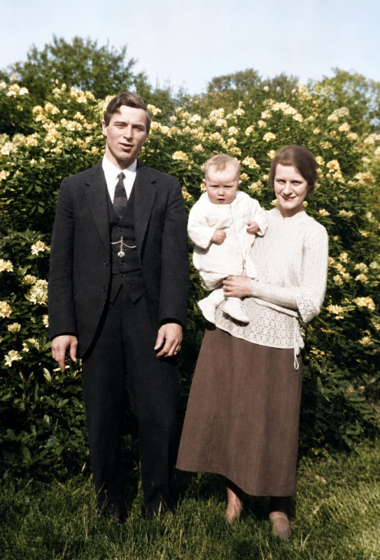 May Neale - Fred Hall and Child - 01
