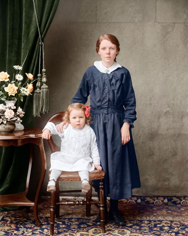 Rose and Maisie Hall 1
