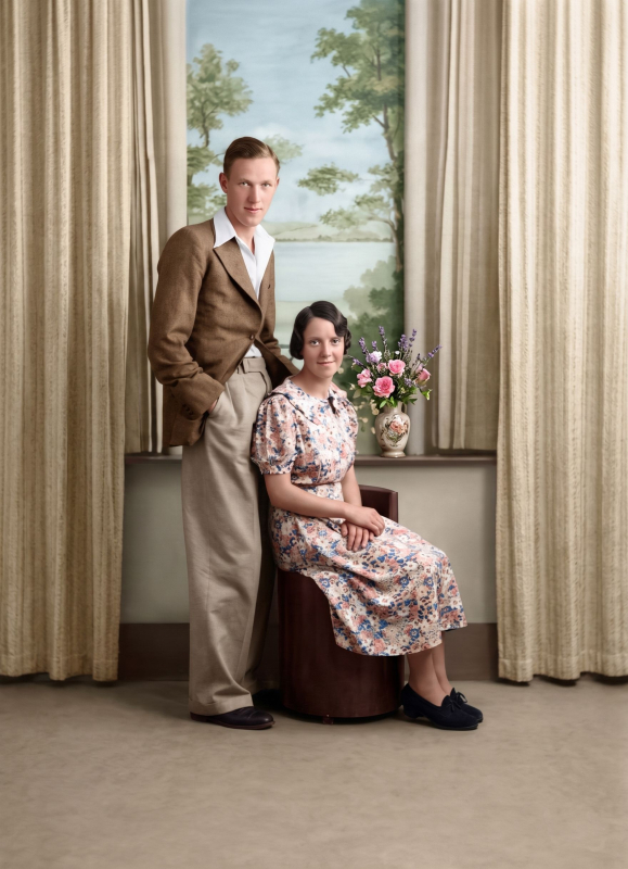 Stan and Edith Adams 2
