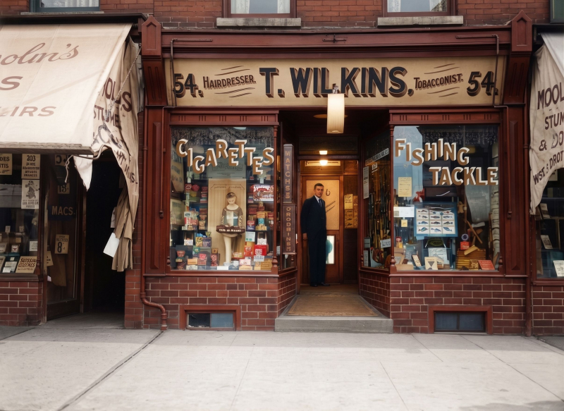 T Wilkins - Tobacconist and Fishing Tackle
