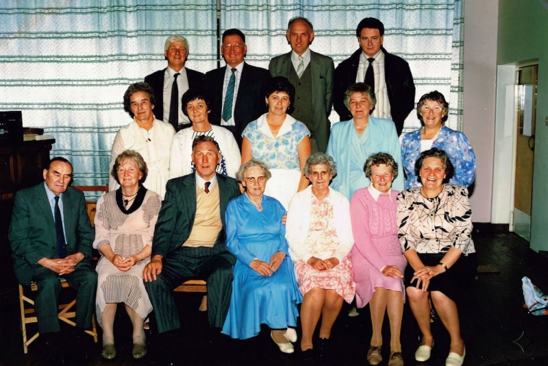 The Adams Family with their spouses
