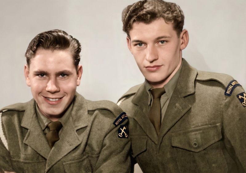 Uncle Ron - National Service - Royal Artillary
