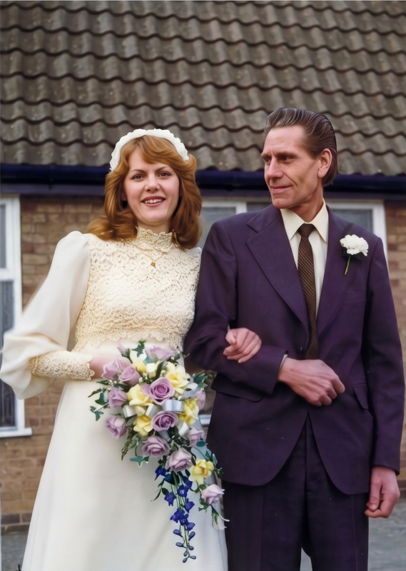 Uncle Ronald and Jacqueline - Wedding
