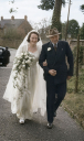 1949_Wedding_of_Audrey_Phyllis_Wilkins-_with_her_father_Aubrey_Wilkins.jpg