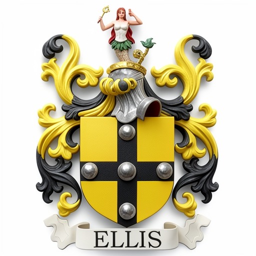 Ellis Family Crest - 6
