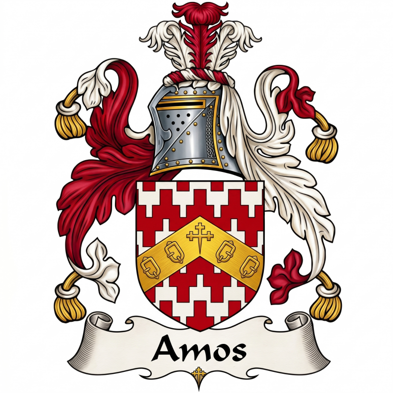 Amos Family Crest
