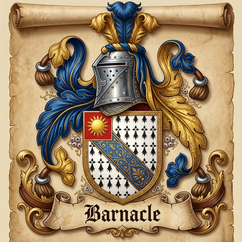 Barnacle Family Crest
