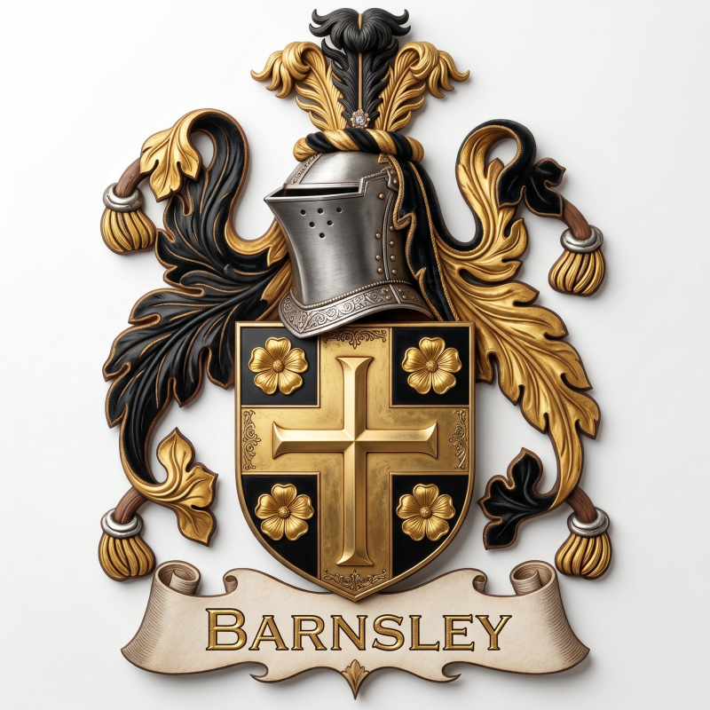 Barnsley Family Crest
