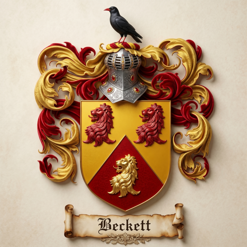 Beckett Family Crest
