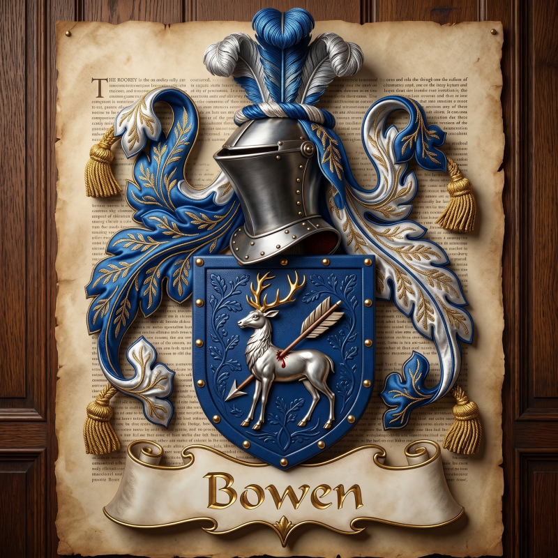Bowen Family Crest
