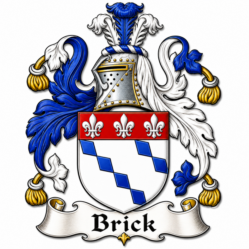 Brick Family Crest
