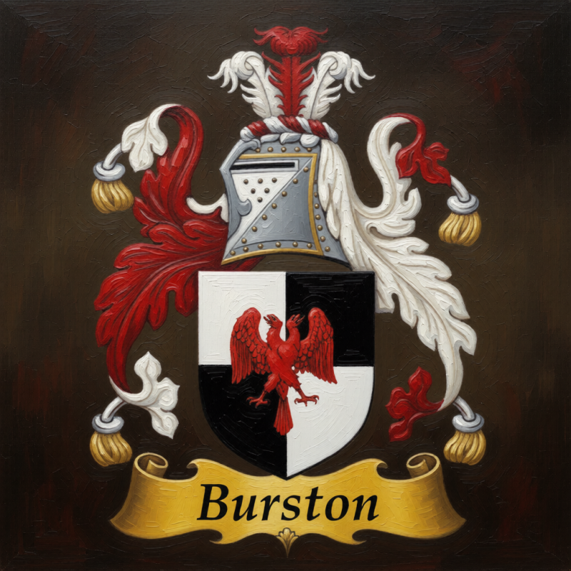 Burston Family Crest
