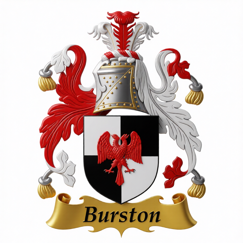Burston Family Crest - 2
