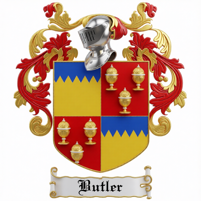 Butler Family Crest
