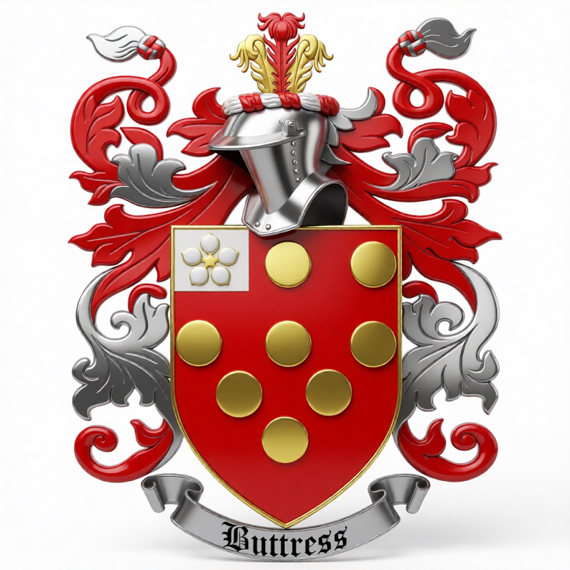 Buttress Family Crest
