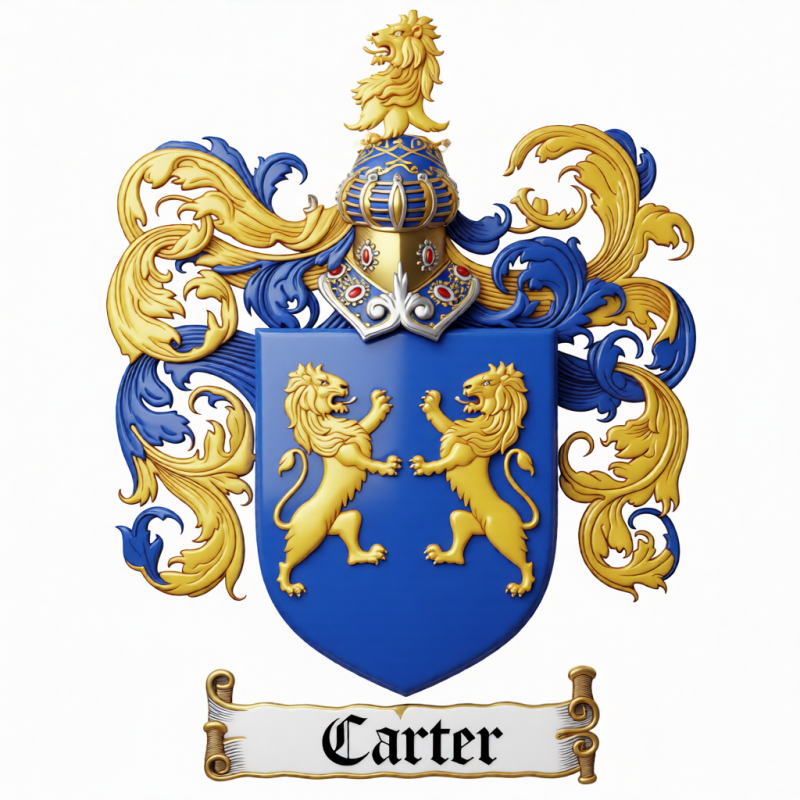 Carter Family Crest - 2
