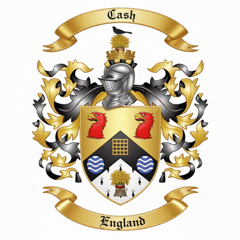 Cash Family Crest - 2
