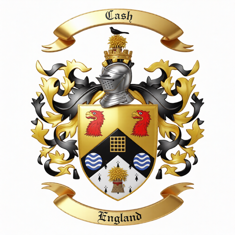 Cash Family Crest - 3
