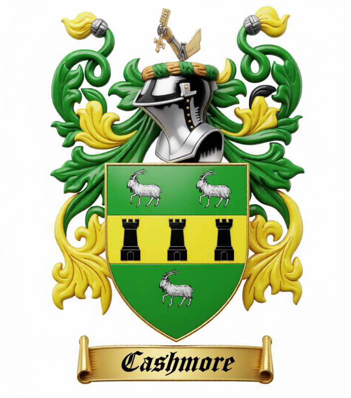 Cashmore Family Crest - 3
